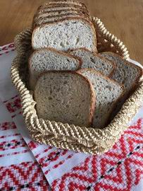Хлеб тостовый "Хлеб^ОК льняной" 0,46 кг и 0,23 кг